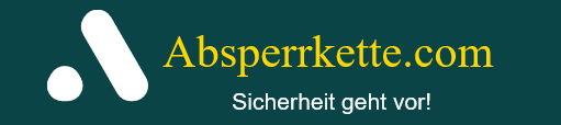 Absperrketten für jede Gelegenheit